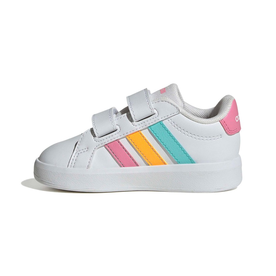 Βρεφικά Sneakers Λευκά - adidas Sportswear Grand Court 3.0