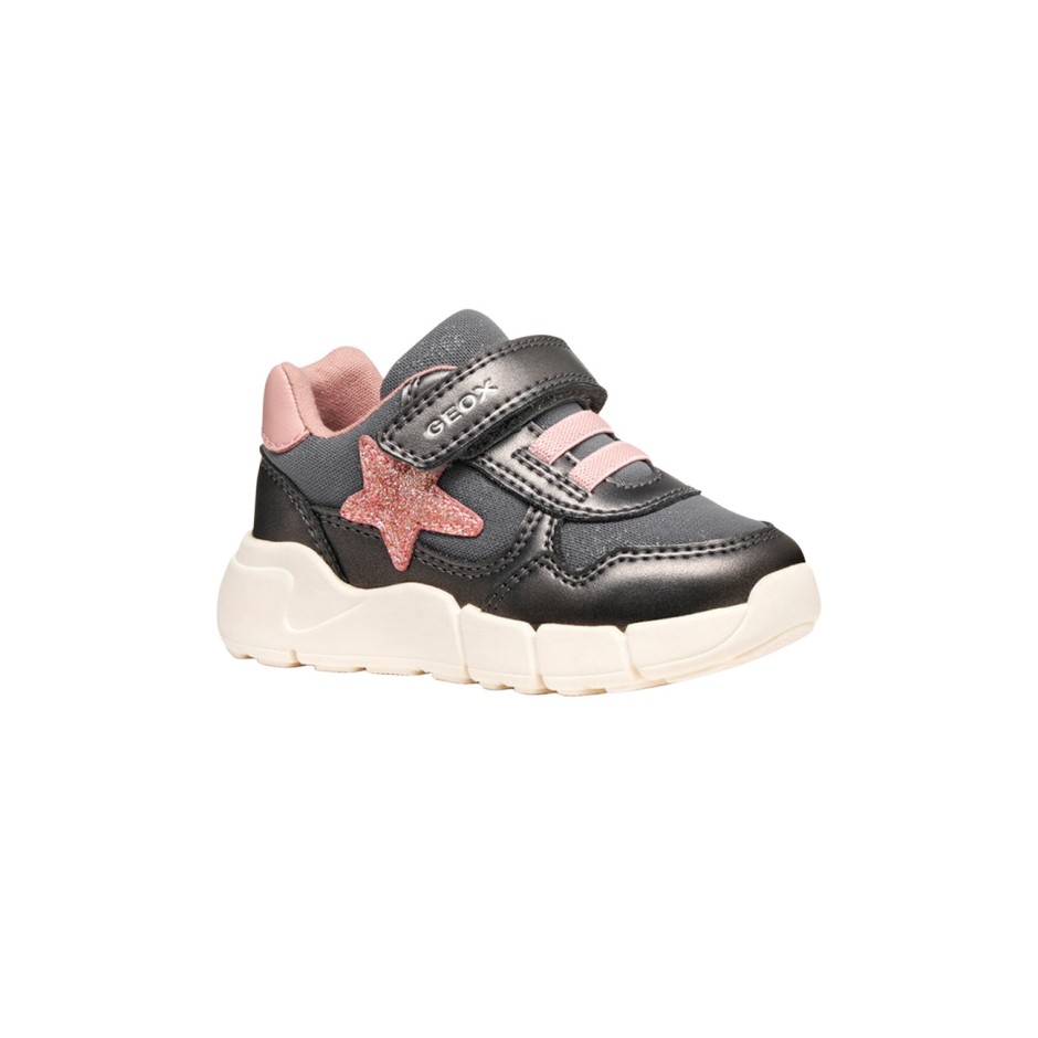 GEOX B FLEXYPER MINI GIRL B566NB0AJAS-C9F8W Coal
