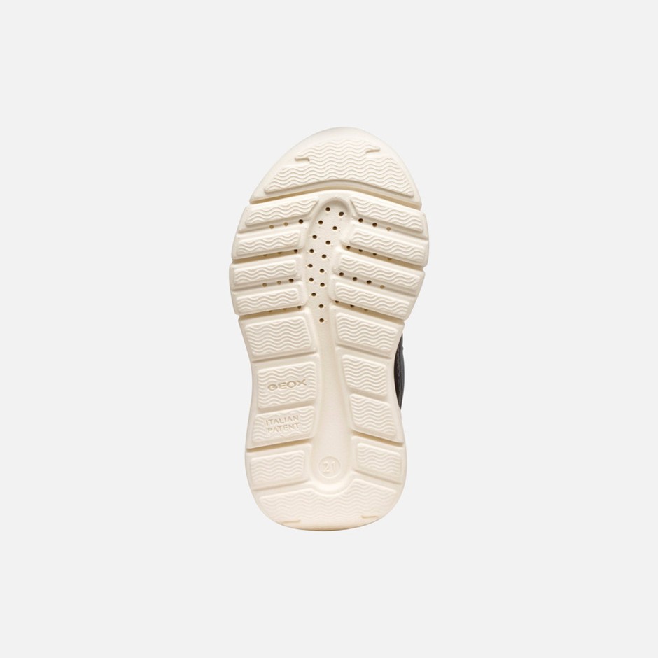 GEOX B FLEXYPER MINI GIRL B566NB0AJAS-C9F8W Coal