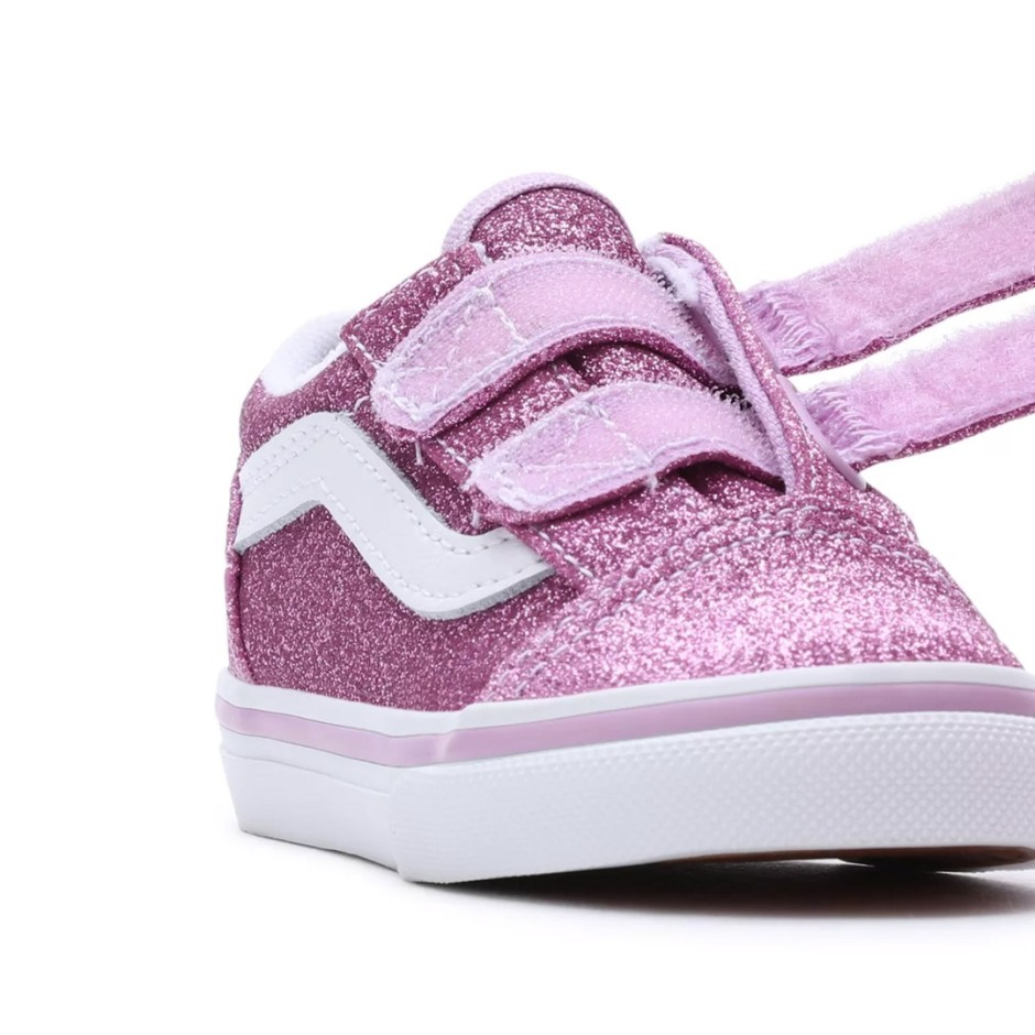Βρεφικά Sneakers Ροζ - Vans Toddler Old Skool V 