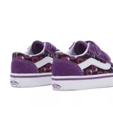 VANS OLD SKOOL V NEON VN000CRWBJD-BJD Purple Image 2