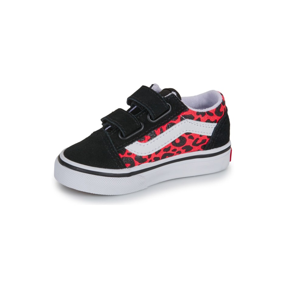 Βρεφικά Sneakers Φούξια - Vans Old Skool V Glitter Leopard