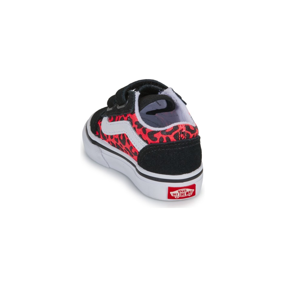 Βρεφικά Sneakers Φούξια - Vans Old Skool V Glitter Leopard