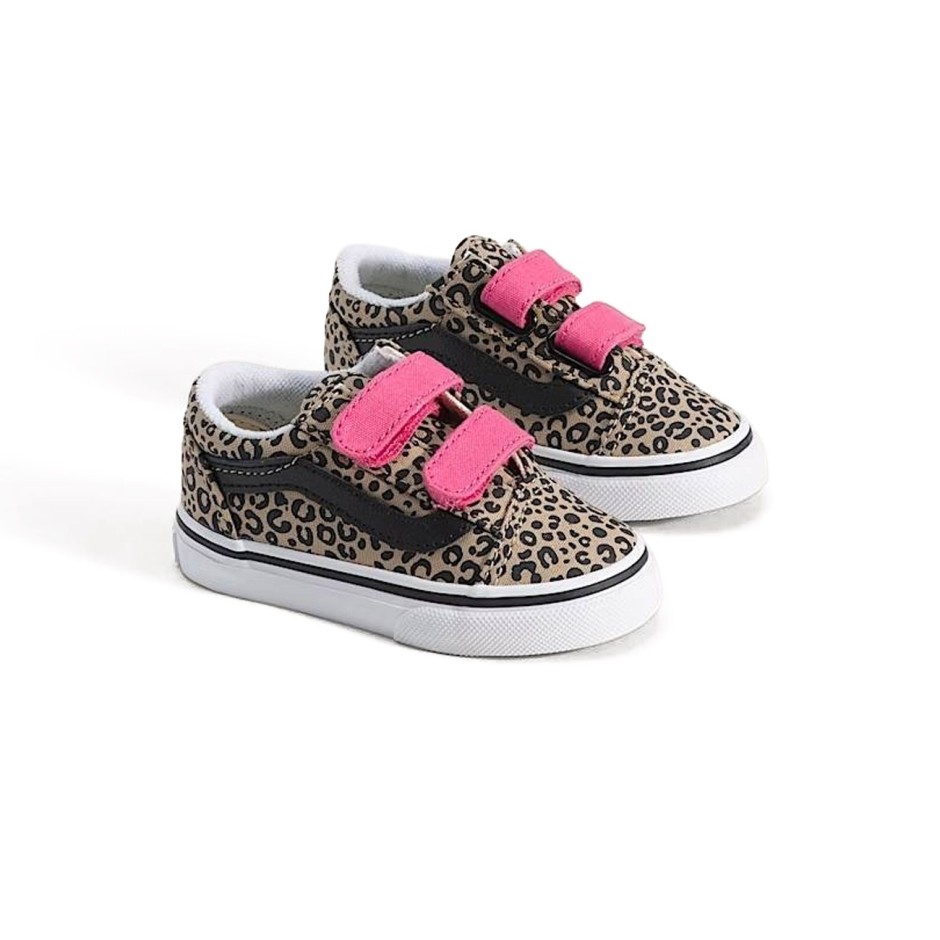 Βρεφικά Sneakers Πολύχρωμα - Vans Old Skool V Leopard
