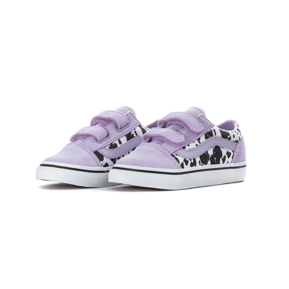 VANS OLD SKOOL V COW VN000CTGGRG-GRG Lilac