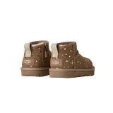 Βρεφικά Μποτάκια Καφέ - UGG Classic Ultra Mini Shiny Dots  Εικόνα 2