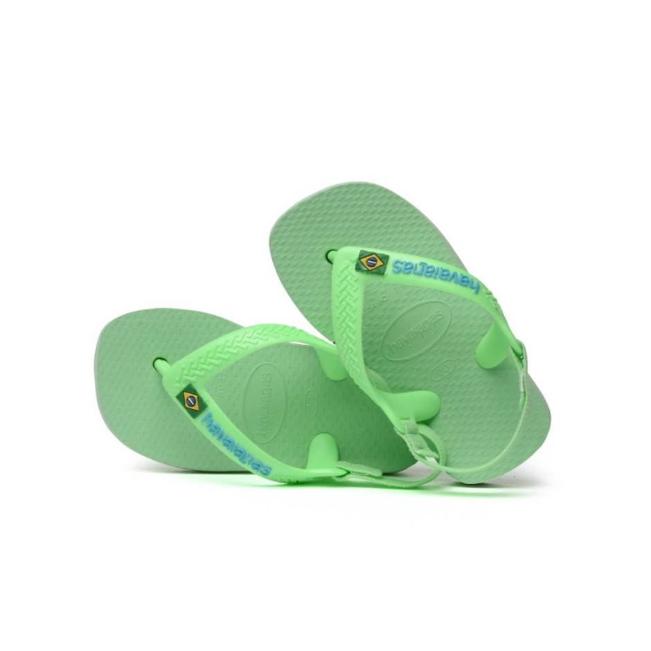 HAVAIANAS HAV. BABY BRASIL LOGO II 4140577-6617 Green