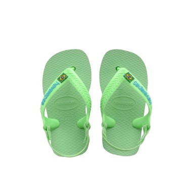 HAVAIANAS HAV. BABY BRASIL LOGO II 4140577-6617 Green