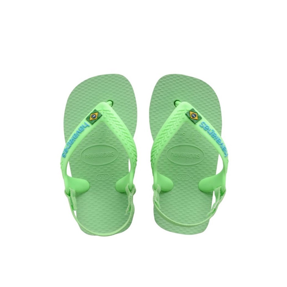 HAVAIANAS HAV. BABY BRASIL LOGO II 4140577-6617 Green