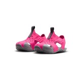 NIKE SUNRAY PROTECT 2 (TD) SANDAL 943827-605 Fuchsia Image 1