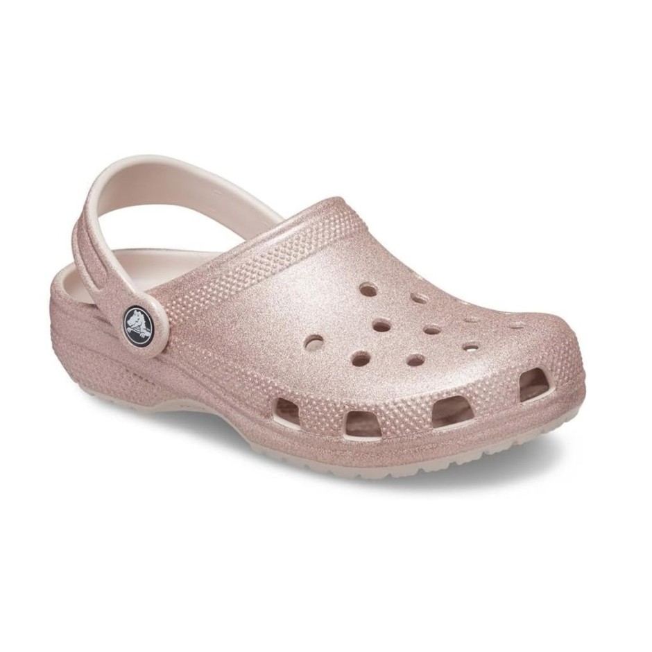 Βρεφικά Σανδάλια Ροζ - Crocs Classic Glitter