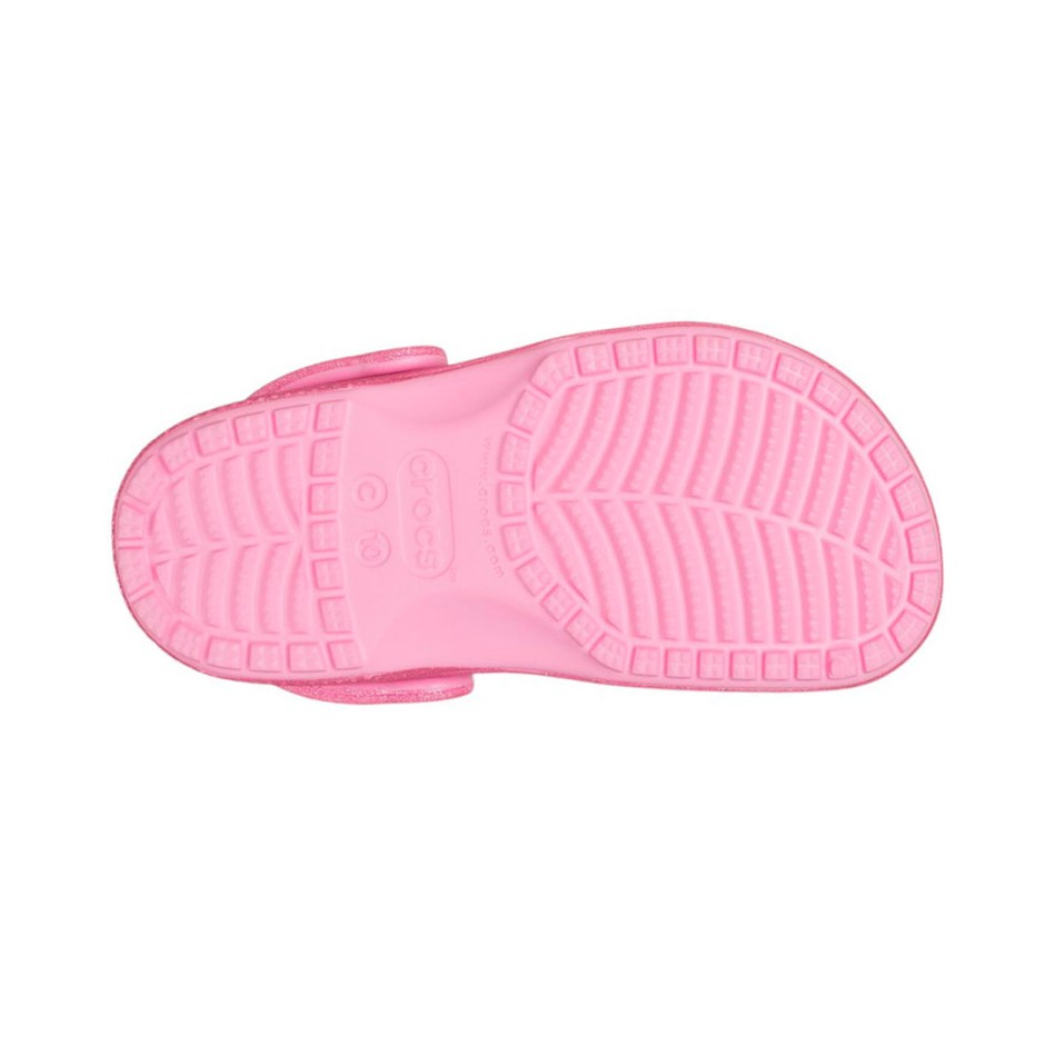 CROCS CLASSIC GLITTER CLOG T 206992-6XE Pink