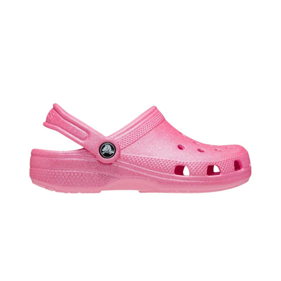 CROCS CLASSIC GLITTER CLOG T 206992-6XE Pink