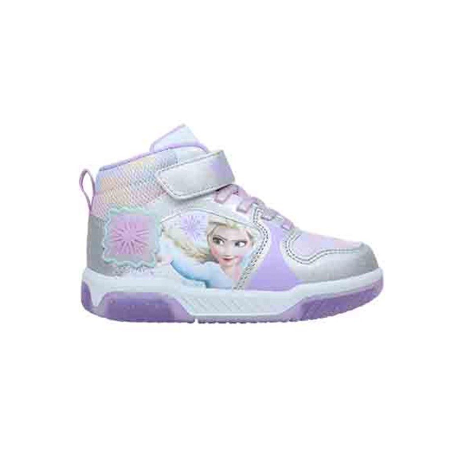 DISNEY MARVEL MID CUT SHOE WITH LIGHTS TPR OUTSOLE D4310680S-0050 Ασημί