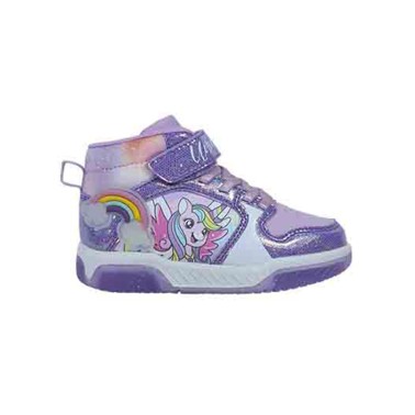 DISNEY MARVEL MID CUT SHOE WITH LIGHTS TPR OUTSOLE S8010172S-0032 Lilac