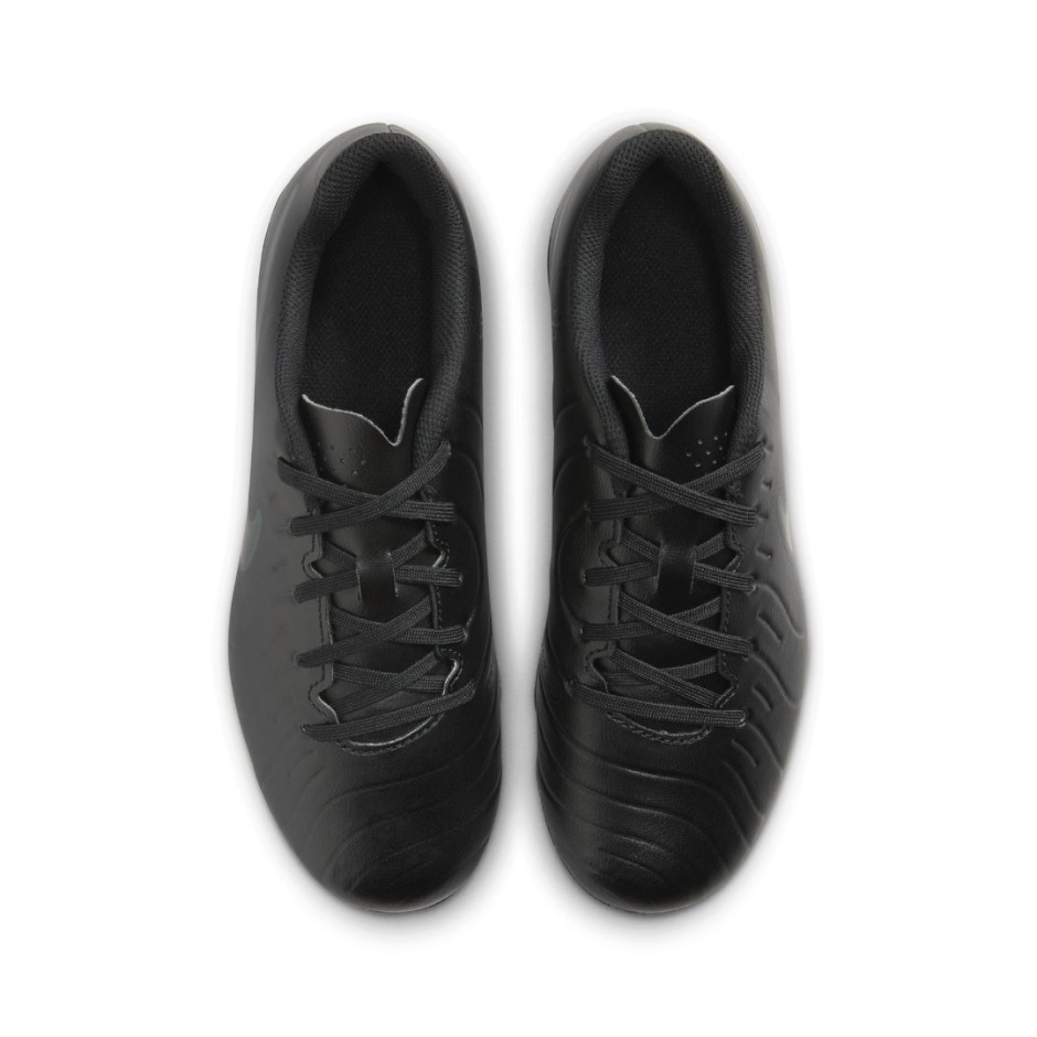 Παιδικά Ποδοσφαιρικά Παπούτσια Με Τάπες Μαύρα - Nike Jr. Tiempo Legend 10 Club FG/MG