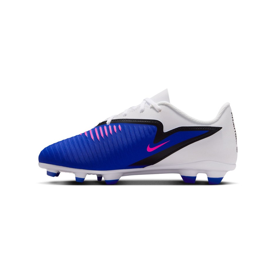 NIKE JR PHANTOM 6 LOW CLUB FG/MG HM9202-446 Royal Blue