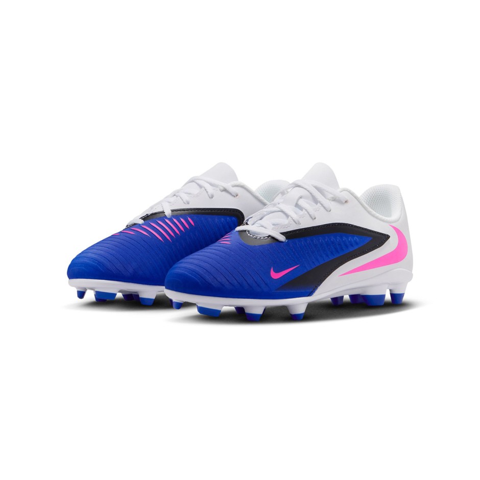 NIKE JR PHANTOM 6 LOW CLUB FG/MG HM9202-446 Royal Blue