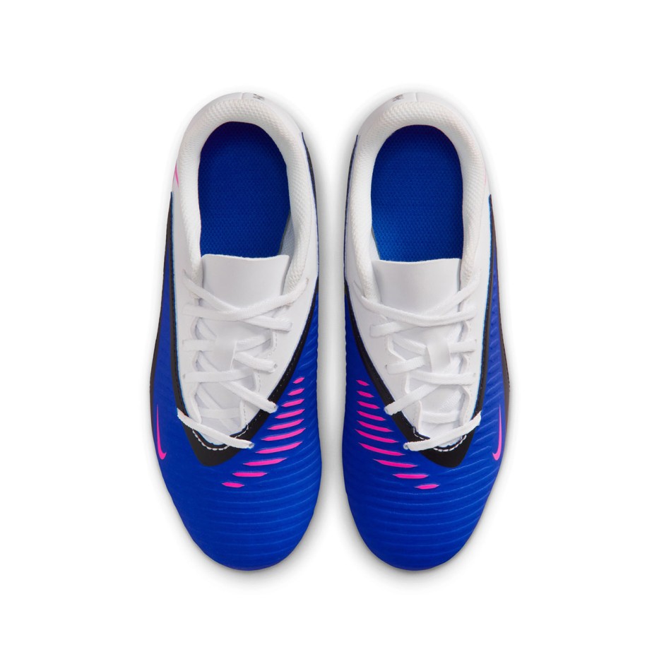 NIKE JR PHANTOM 6 LOW CLUB FG/MG HM9202-446 Royal Blue