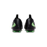 Kids' Football Shoes Black - Nike Jr. Phantom 6 Low Academy AG Image 2