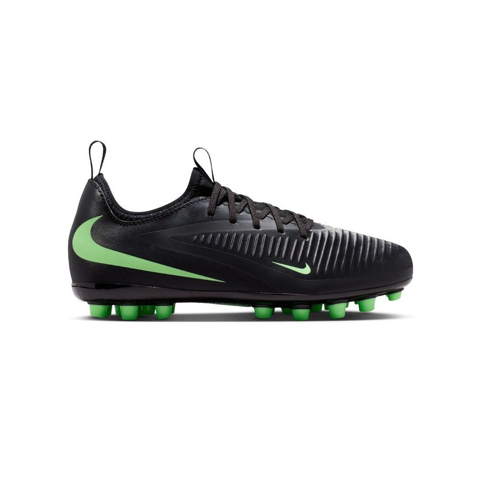 Kids' Football Shoes Black - Nike Jr. Phantom 6 Low Academy AG