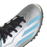 adidas Performance X CRAZYFAST MESSI.4 TF Ασημί Εικόνα 4