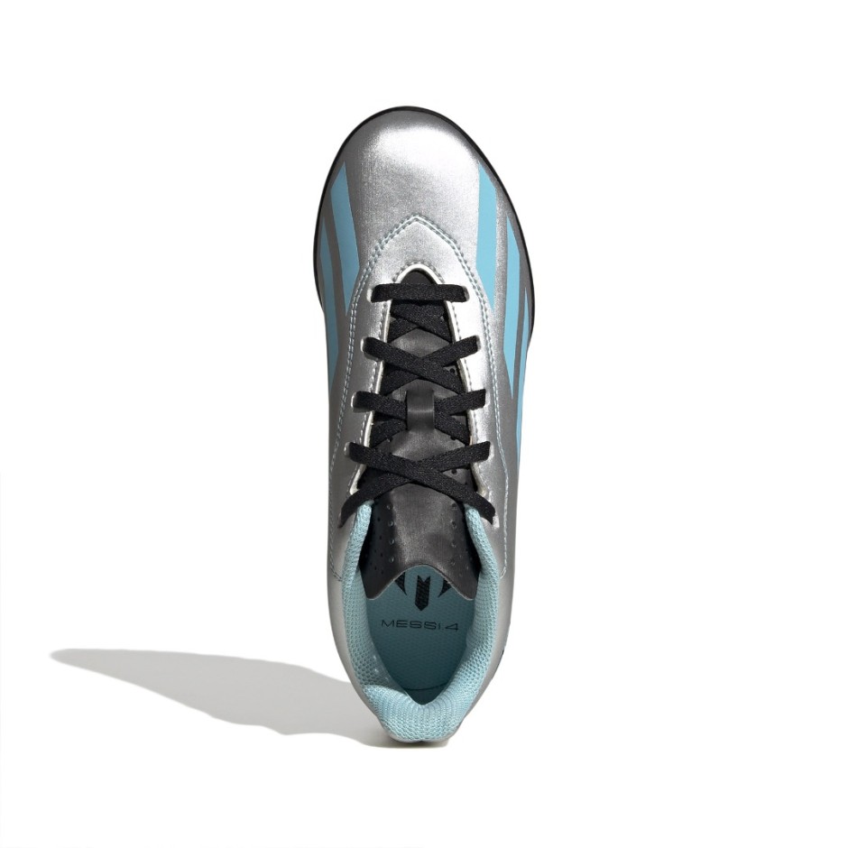 adidas Performance X CRAZYFAST MESSI.4 TF Ασημί