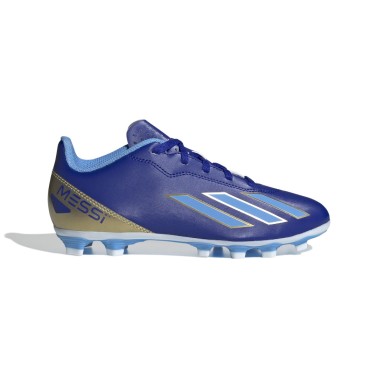 Παιδικά Ποδοσφαιρικά Παπούτσια Με Τάπες Μπλε - adidas Performance X Crazyfast Messi Club FxG