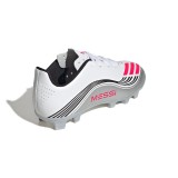 adidas Performance F50 MESSI CLUB FG/MG J JP7457 White Image 2