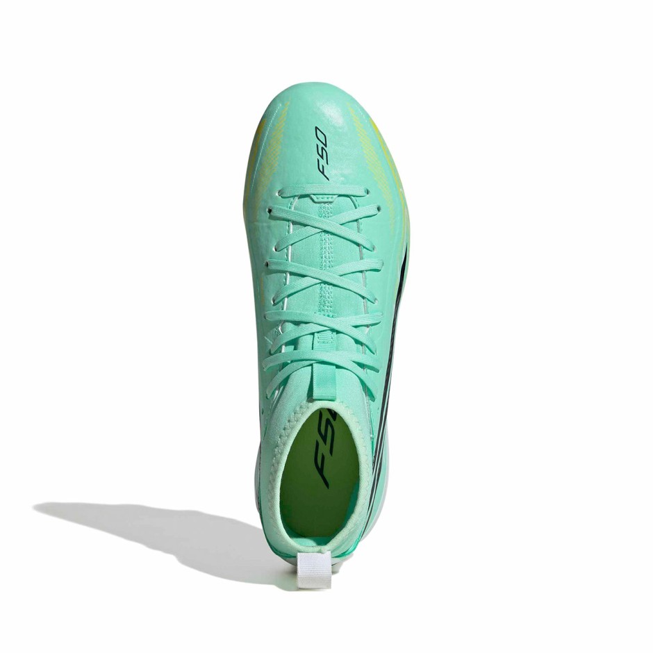 Kids' Football Shoes Mint - adidas Performance F50 Hyperfast League Mid FG