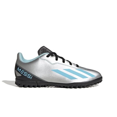 adidas Performance X CRAZYFAST MESSI.4 TF Ασημί