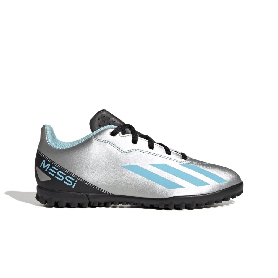 adidas Performance X CRAZYFAST MESSI.4 TF Ασημί
