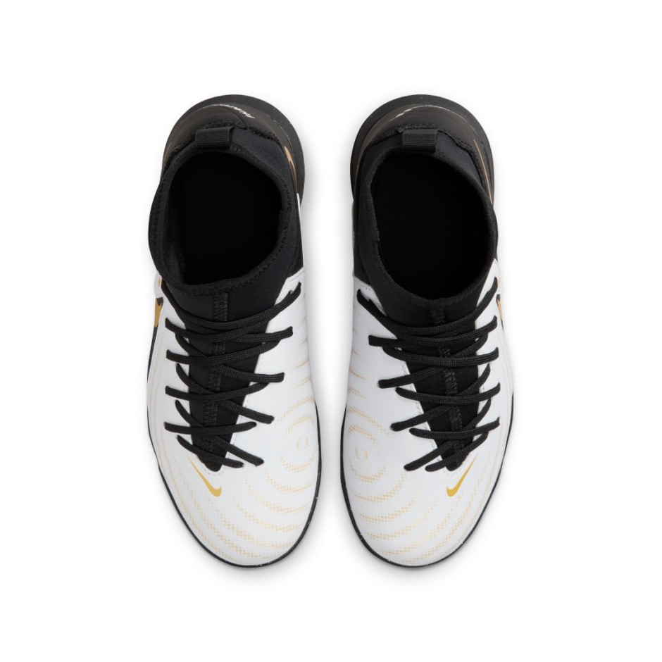 Παιδικά Ποδοσφαιρικά Παπούτσια Με Σχάρα Λευκά - Nike Jr. Phantom Luna 2 Club TF