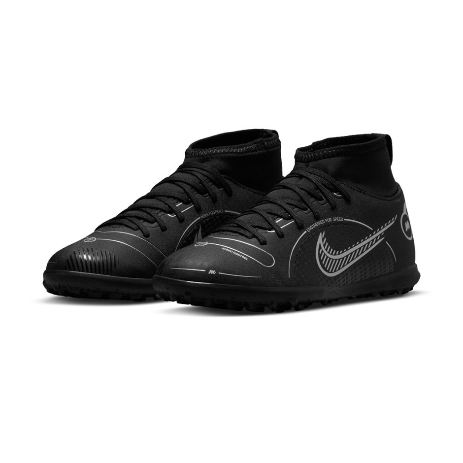 NIKE JR MERCURIAL SUPERFLY 8 CLUB TF DJ2900-007 Black