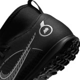 NIKE JR MERCURIAL SUPERFLY 8 CLUB TF DJ2900-007 Black Image 4