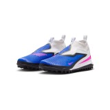 NIKE JR PHANTOM 6 HIGH ACAD TF HQ2049-446 Royal Blue Image 1