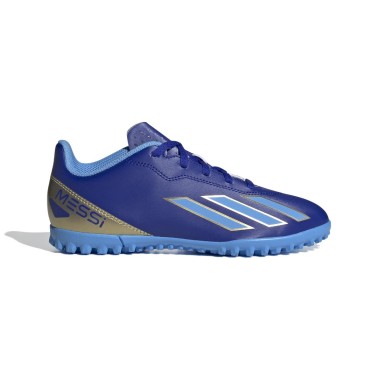 Παιδικά Ποδοσφαιρικά Παπούτσια Με Σχάρα Μπλε - adidas Performance X Crazyfast Messi Club TF 
