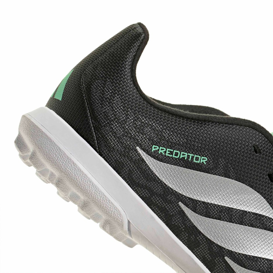 Kids' Football Shoes Black - adidas Performance Predator Club Fold-Over Tongue TF