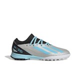 adidas Performance X CRAZYFAST MESSI.3 TF J IE4073 Silver Image 