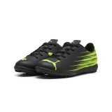 Παιδικά Ποδοσφαιρικά Παπούτσια Μαύρα - PUMA Attacanto II TT Jr Εικόνα 1