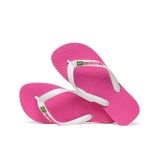 HAVAIANAS KIDS BRASILLOGO 4110850.1-0064 ΡΟΖ Εικόνα 0