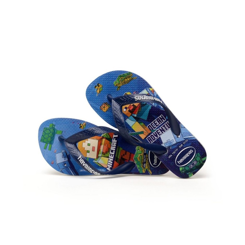 HAVAIANAS KIDS MINCRAFT 4145125-0001 Μπλε