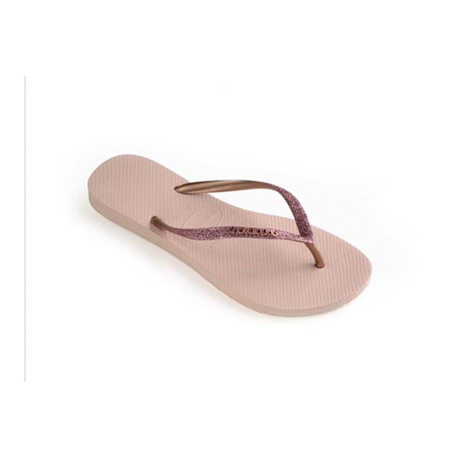 Παιδικές Σαγιονάρες Σομόν - Havaianas Slim Shiny 