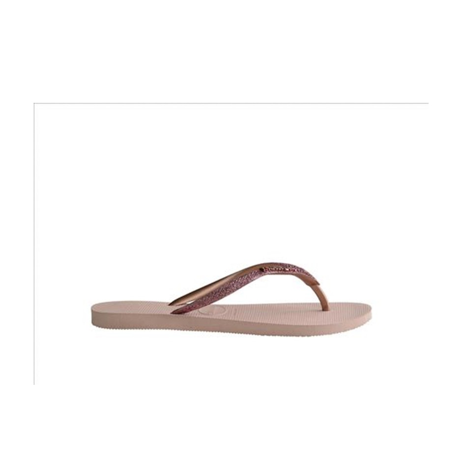 Παιδικές Σαγιονάρες Σομόν - Havaianas Slim Shiny 