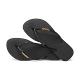 HAVAIANAS SLIM LOGO METALLIC 4119875.I-1924 Μαύρο Εικόνα 0