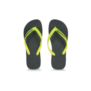 HAVAIANAS BRASIL LOGO 4110850.1-0074 Ανθρακί