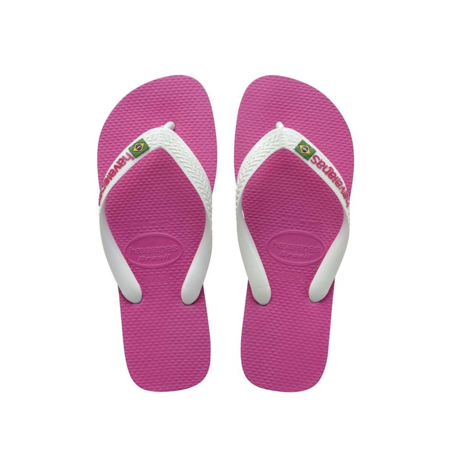 HAVAIANAS KIDS BRASILLOGO 4110850.1-0064 ΡΟΖ