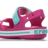 CROCS CROCBAND SANDAL KIDS 12856-6LH Φούξια Εικόνα 3