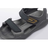 CROCS SWIFTWATER EXPEDITION SANDAL K 206267-0GR Ανθρακί Εικόνα 3