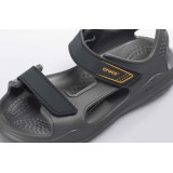 CROCS SWIFTWATER EXPEDITION SANDAL K 206267-0GR Ανθρακί